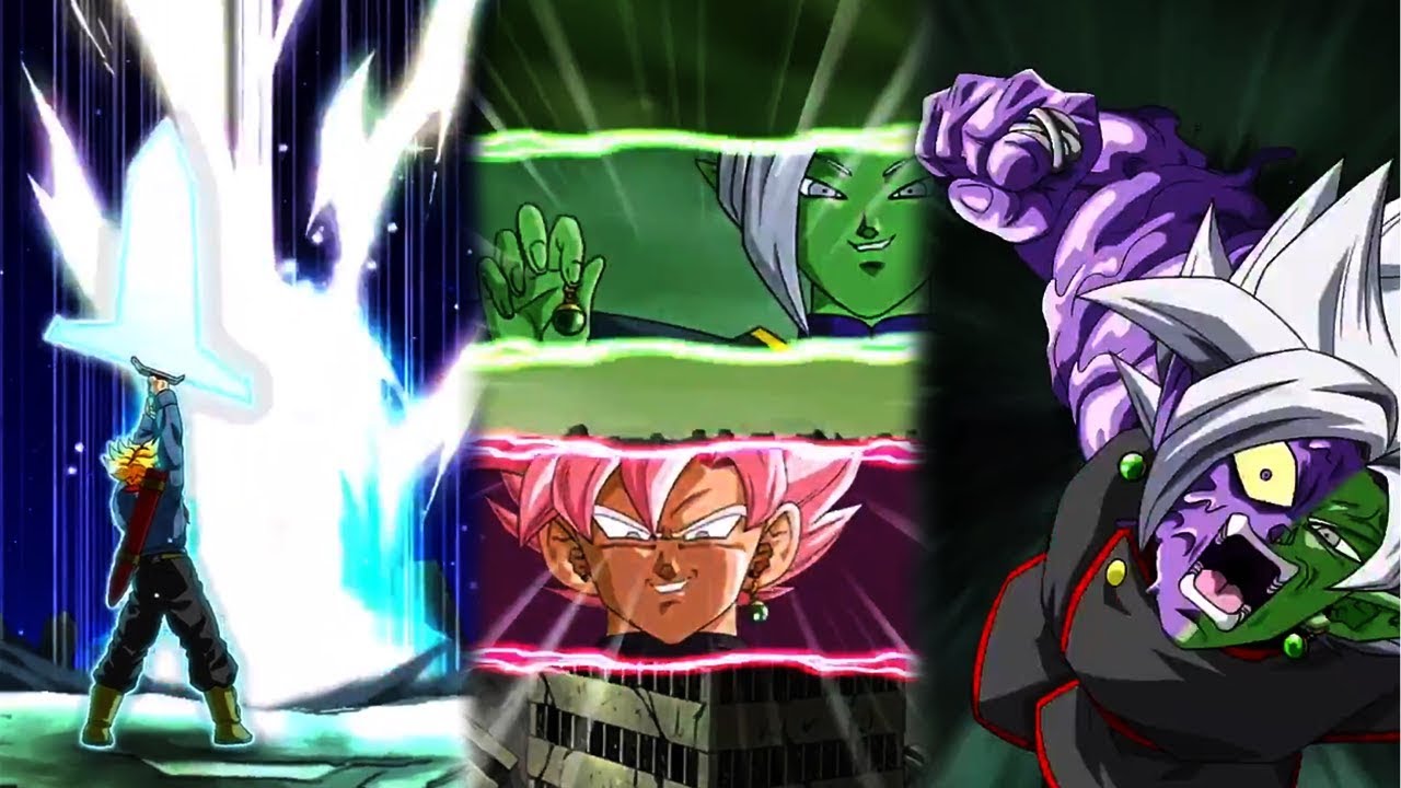 THE BEST SUPER ATTACK ANIMATIONS IN DOKKAN BATTLE TRANSFORMABLE ZAMASU ...