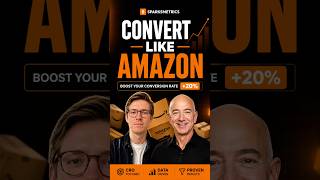 📦 Amazon doesn't convert because it has the best products! #cro #conversionrateoptimization