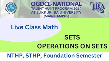 Set basic mathematics sukkur iba nthp test preparation #sukkuriba #sukkuribaunviersity