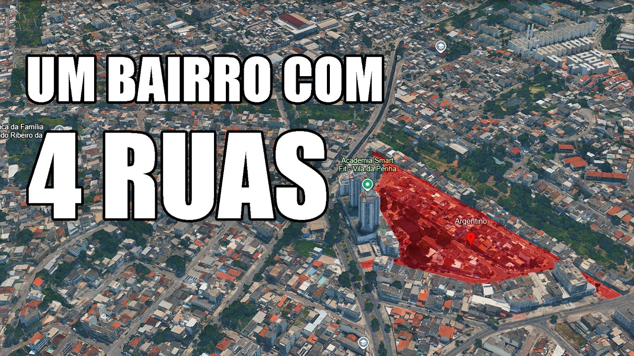 Uma volta no MENOR BAIRRO do Rio de Janeiro
