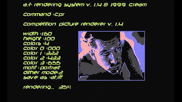 a.-t- Rendering System V. 1.4 - [Atari ST] demo by Cream (1999)