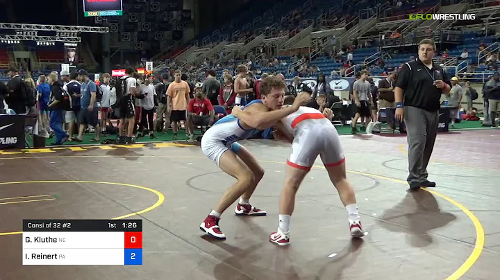 2018 USMC-USAW Cadet & Junior GR Nationals/Cadet 160 Consi Of 32 #2 - Garret Kluthe (NE) Vs. Isaia