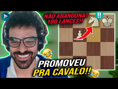 GM Leitão faz match TENSO contra MI MOLINA e CORNETA MUITO!! 