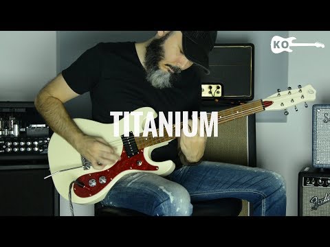 David Guetta ft Sia Titanium Metal Guitar Cover by Kfir Ochaion