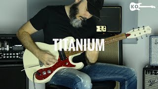 Video thumbnail of "David Guetta ft. Sia - Titanium - Metal Guitar Cover by Kfir Ochaion"