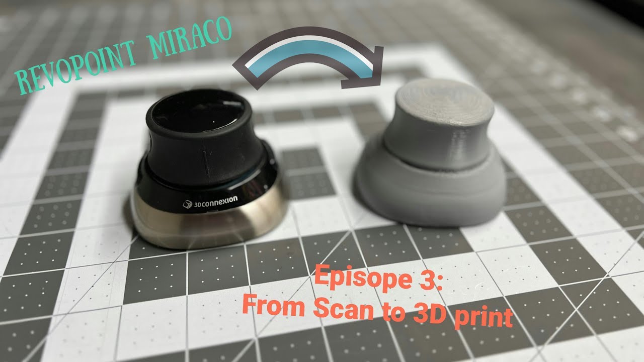Revopoint Miraco Episode 3: From Scan to 3D Print - YouTube