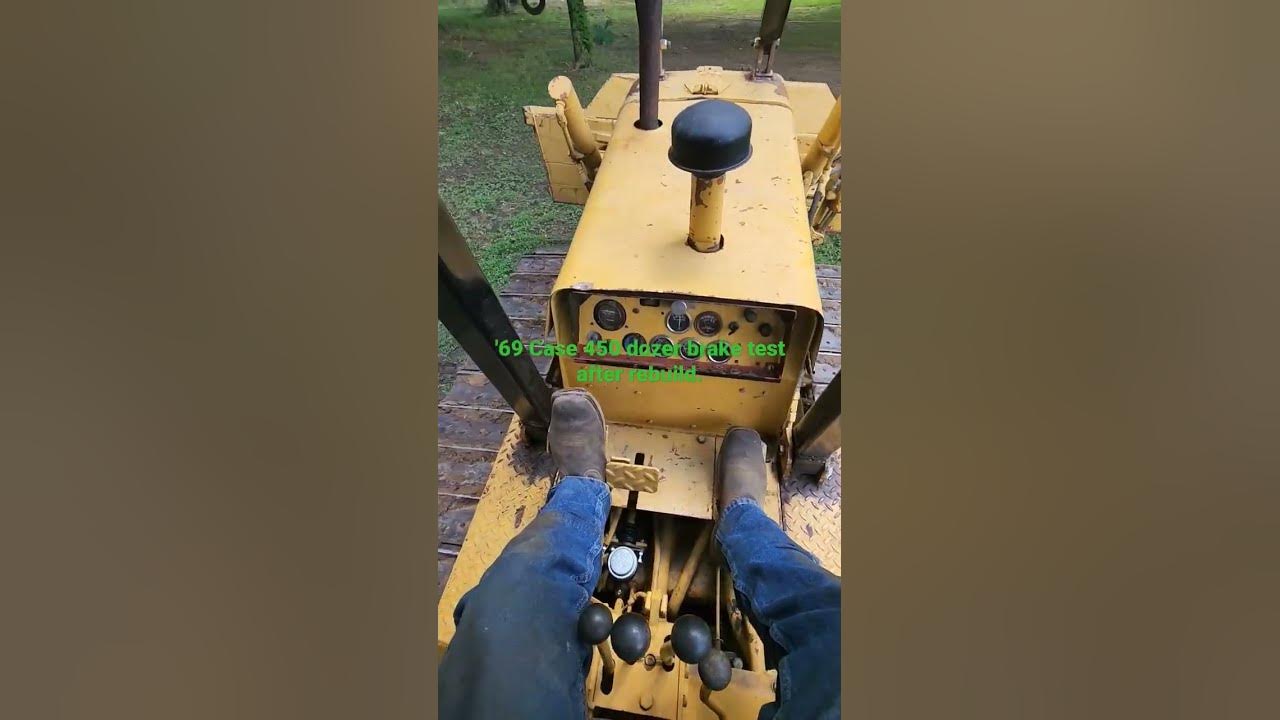 1969 Case 450 Dozer Brake Test After Brake Rebuild YouTube first-look-in-the-transmission-part-22-case-310-dozer-restoration