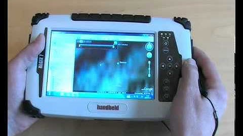 Handheld Algiz 7 - Robust handdator hos Proffsmagasinet