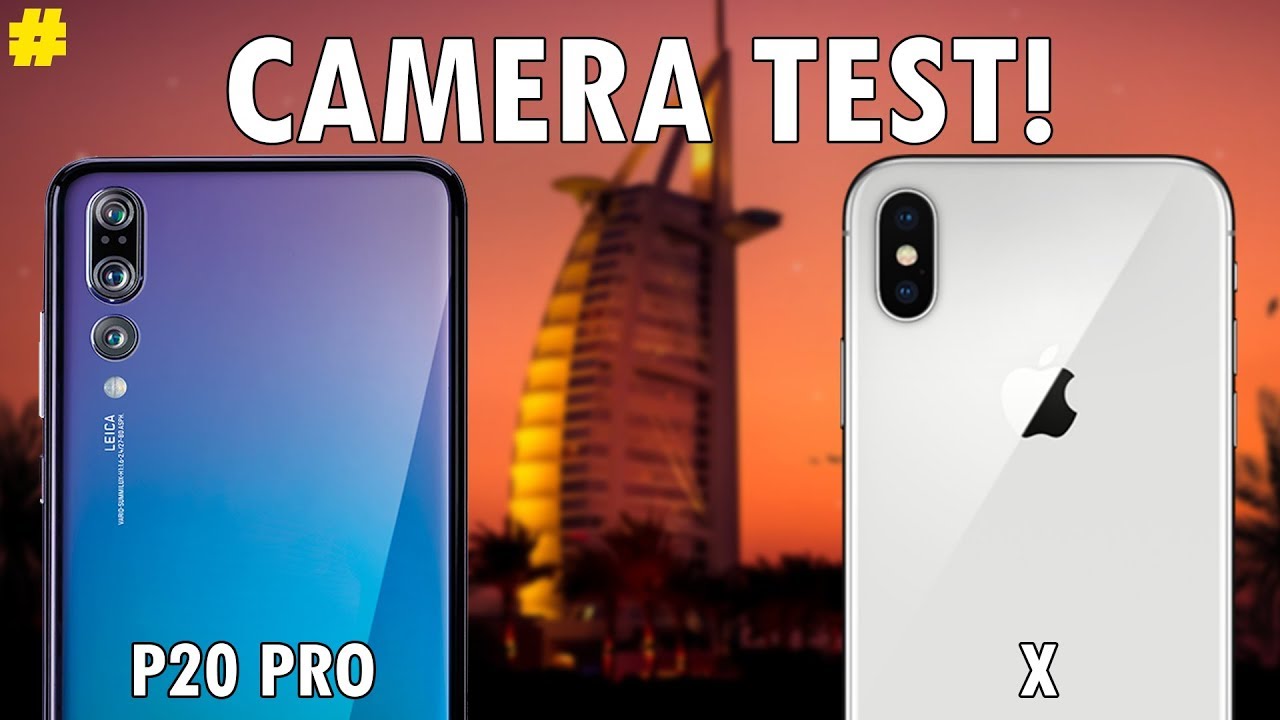 Huawei p20 pro vs iphone x camera test