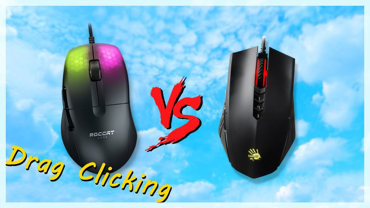 Get extra CPS - Glorious Model O Drag Clicking vs Roccat Gaming Mouse 
