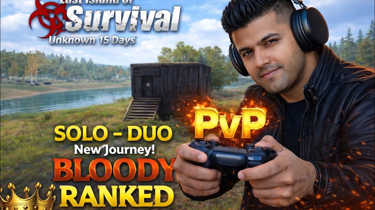 START SOLO DOU ON BLOODY RANKED MODE 🔥🎮 - Last Island of Survival - Last Island of Survival Gameplay