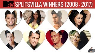 Splitsvilla Winners List ( 2008 -2017) | Splitsvilla X Winner Baseer ali and Naina singh