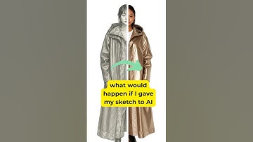 I Gave My Fashion Sketch to AI and Got BACK a Mind-Blowing Result!