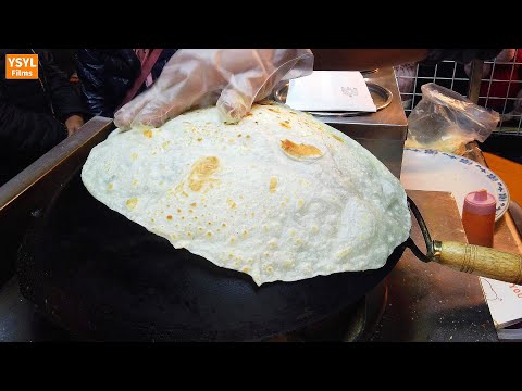 台灣夜市美食-印度甩餅-彰化美食 | Indian Food - Taiwan Night Market Food-Taiwan Food