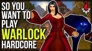 How GOOD Is WARLOCK In HARDCORE Classic WoW? | Tips \& Tricks | Classic WoW