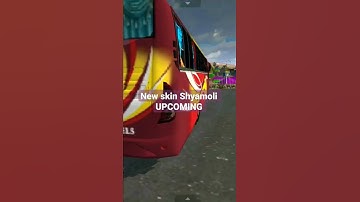 Shyamoli NR Travels New Skin Upcoming #shortfeed #bussid #gaming