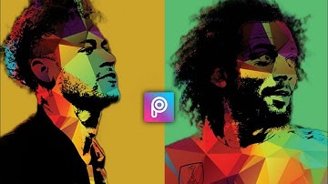 How To Make Wpap Photo Editing | PicsArt Tutorial | PAROVEZ TECH | Neymar jr.