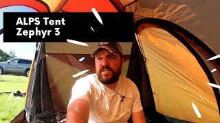 Backpacking Gear Review - ALPS Mountaineering Zephyr 3 Person Tent