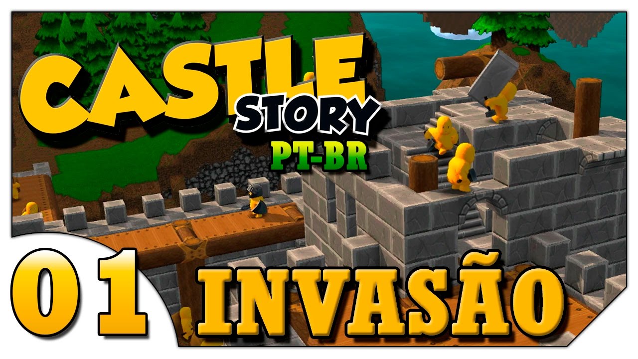 Castle Story Invasão #01 (VAMOS JOGAR) Primeira noite da Segunda Temporada [Gameplay Português PT-BR