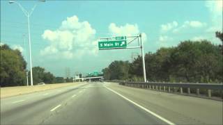 Ohio - Interstate 277 East - Mile Marker 0 to 4 (9/6/15)