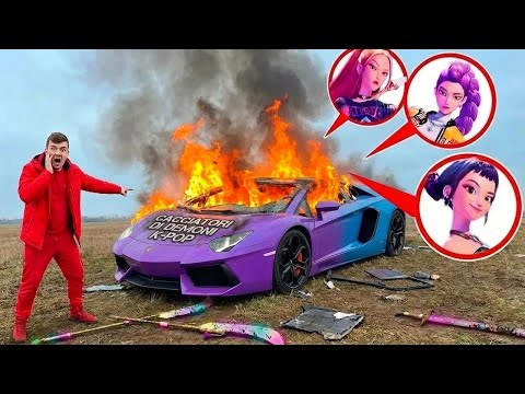 Lamborghini dei K-Pop Demon Hunters distrutta: cosa è successo davvero?
