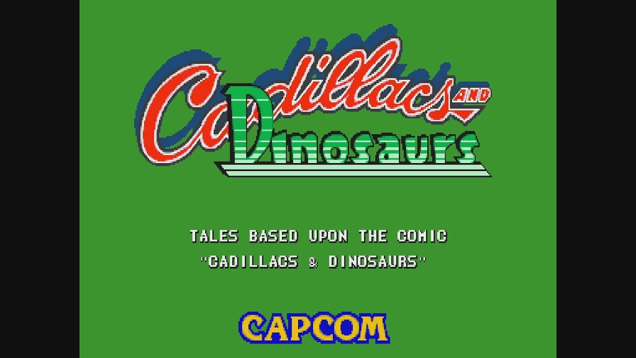 20 Mins Of...Cadillacs and Dinosaurs Intro (US/Arcade) YouTube