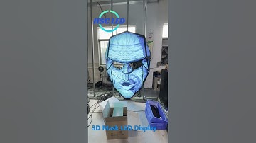 3D Mask LED Display #hscled #leddisplay #ledscreen  #ledscreendisplay #ledscreens