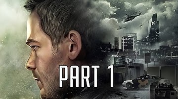 QUANTUM BREAK Walkthrough Gameplay Part 1 Act 1: Riverport University Experiment