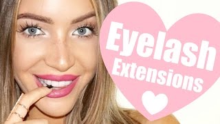 Eyelash Extensions Experience + Q&A | STEPHANIE LANGE