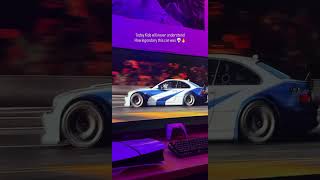 BMW M3 GTR 🏎️The legend of NFS Most Wanted.#bmwm3gtr #nfsmostwanted #nfs #gamingshorts #shorts