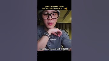 Jimin & jungkook ARE YOU SURE SEASON 2 SOON😲Jimin Live On Weverse With English Subs#jimin#bts