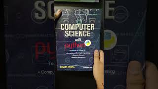 Unboxing Computer Science With Python CLASS 12th | #unboxing #trending #bookhaul #booklover