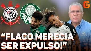 "Foi um PAPELÃO o Palmeiras contra o Corinthians. Foi o Palmeiras que PERDEU o jogo", diz Garraffa