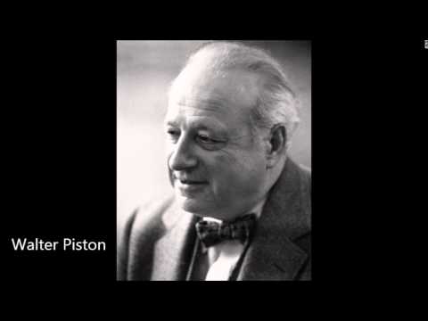 Piston Violin Sonata, played by Louis Krasner and the composer (1939)