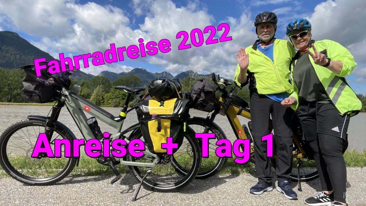 Fahrradreise 2022 | Anreise + Tag 1| Rohrdorf - St.Johann in Tirol
