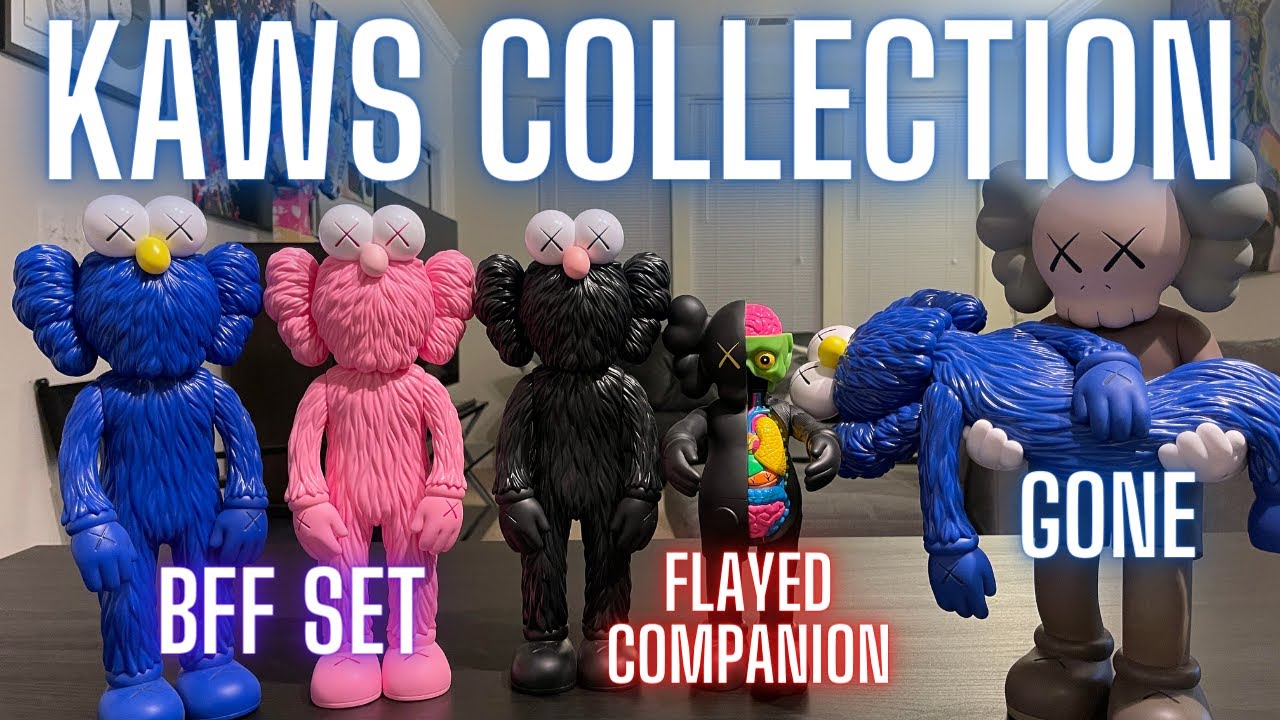 My Kaws Collection (Kaws BFF Set, Flayed Companion, Gone)