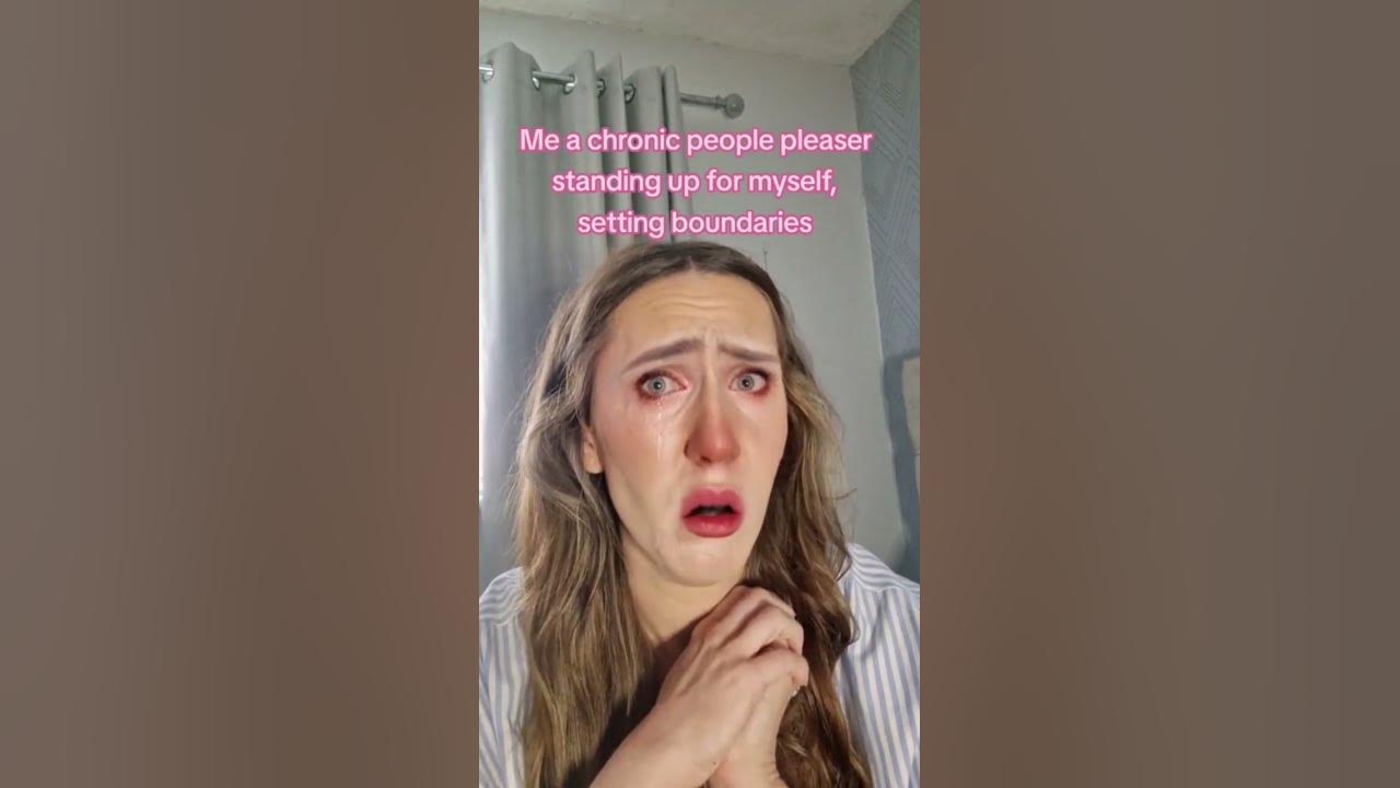 Is anyone else a recovering chronic people pleaser ? 🤡 #youtubeshorts #mentalhealth