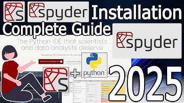 How to Install Spyder IDE on Windows 10/11 [ 2025 Update ] Python Spyder IDE for Data Science