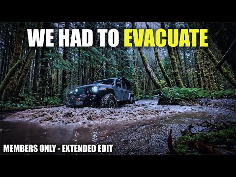 We Made a Mistake: Camping Next to a Rising River - Members Extended Edit