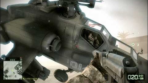 BFBC2 EPIC ROADKILL WITH CHOPPER