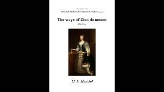 Handel: The ways of Zion do mourn 2 (HWV 264) Tenor line