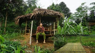 : Making outdoor flooring from bamboo is great when there is machinery to support it