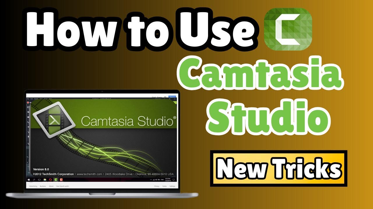 How to Use Camtasia Studio || Edit Video in Camtasia Studio 8 || - YouTube