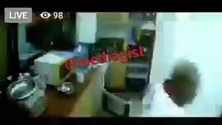 Gas explodes at Big Brother's House Kitchen In Cameroon!!!