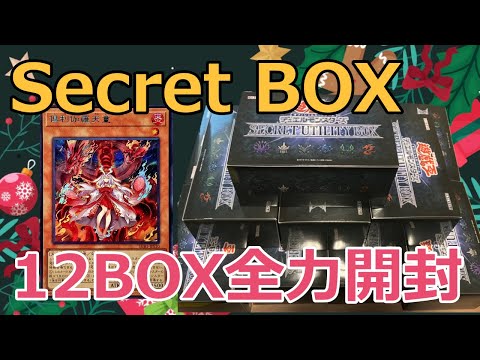 遊戯王】クリスマス恒例の「SECRET UTILITY BOX」12BOXで