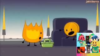 BFDI Is Snack N4 - Firey and Coiny Gets Inshot [re-upload]