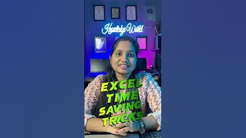 🔥⏰Excel Time Saving Tricks 😎 Advance Excel Trick #shorts #excel #exceltutorial #computer #ytshorts