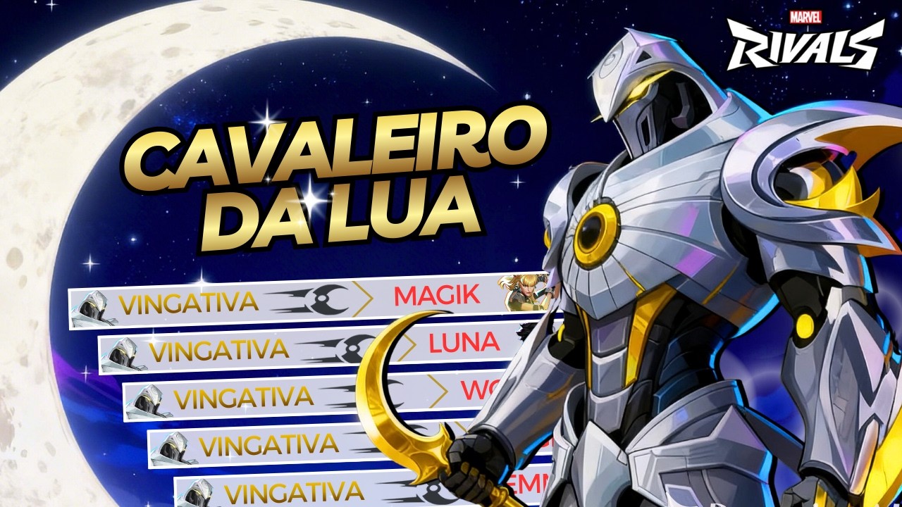 TESTANDO O CAVALEIRO DA LUA! O DPS DE MAIOR DANO? no Marvel Rivals.
