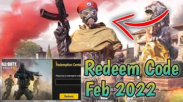 February 2022 Redeem Code Codm | Redeem Code Codm | Codm Codes | Call of Duty Mobile Redeem Code