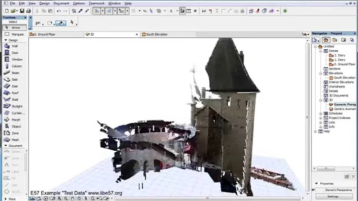 Importing Point Cloud Data in ARCHICAD